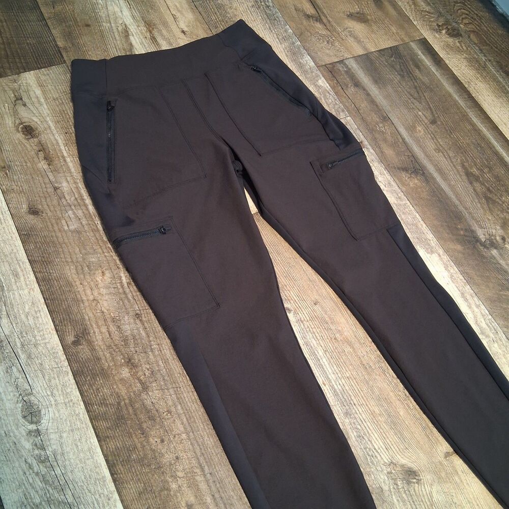 Athleta Headlands Hybrid Cargo II Tights High Rise Hiking Utility Leggings Sz 8 - Picture 2 of 12